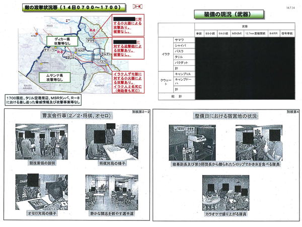 自衛隊イラク日報