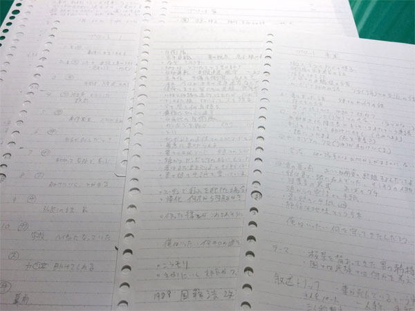 『深山の桜』プロット